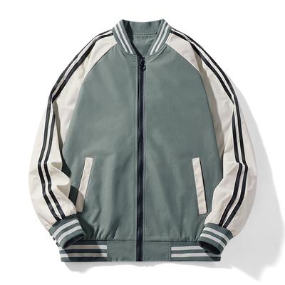 Giacca Casual Primavera e Autunno Nuova Colletto Alto Trendy Giacca da Baseball Corta Trench