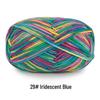 Aou Ou 5-Strand Variegated Milk Cotton Yarn Ball, Floral Medium-Thick, for Baby Scarves and Slippers.