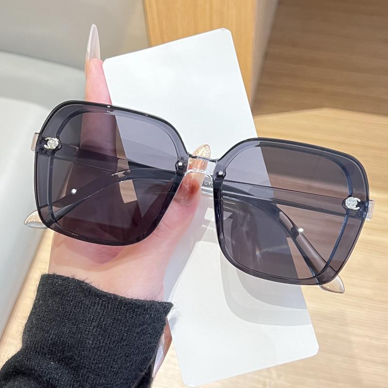 Advanced Square Sunglasses Outdoor Sunshade Sunscreen Eyewear Fashion Trendy for Men Women UV Resistant