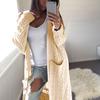 Women Ladies Winter long Sleeve Casual Loose Knitted Sweater Jumper Coat Tops