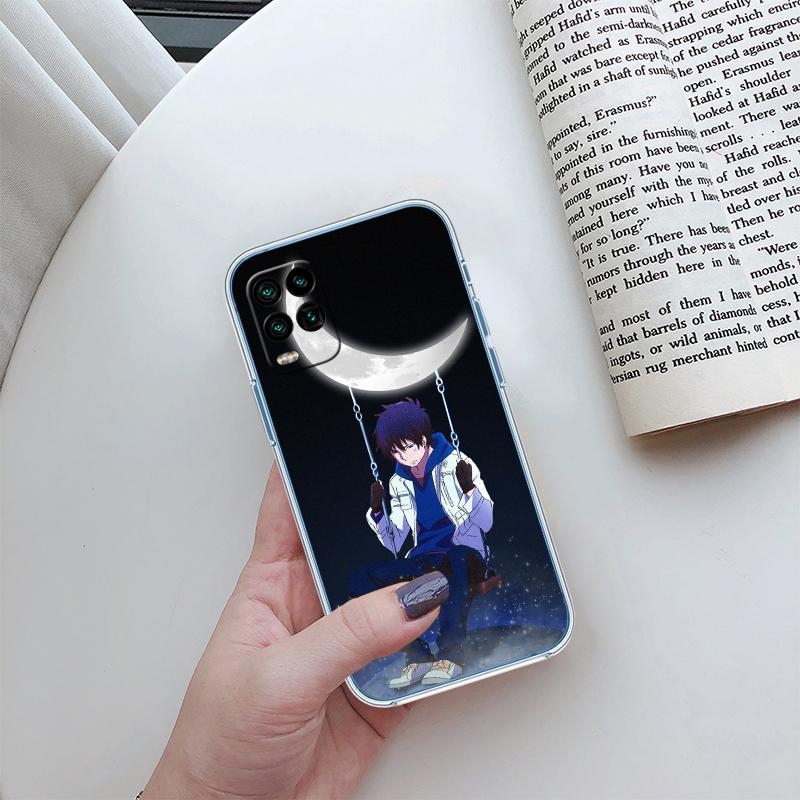 RP8 Blue Exorcist Transparent Phone Case for Motorola Moto Edge 20 30 40 50 S30 Fusion Ultra Pro Neo Lite + G200 G23 Motorola Moto G200 5G