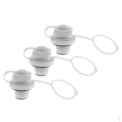 3 Stück 22mm Luftventil -Weg Ersatzschraube für aufblasbares Floß