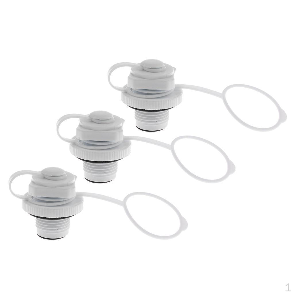 3Pcs 22mm Air Valve -way Replacement Screw For Inflatable Raft