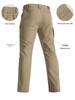 Free Soldier Men's Tactical Cargo Pants: Stretch, Plaid, Multi-Pocket, Wear-Resistant Outdoor Wear
