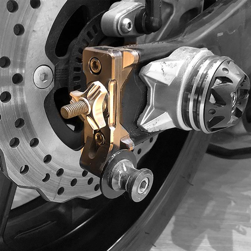Yamaha MT-07 Rear Swingarm Chain Adjustment Block Stand