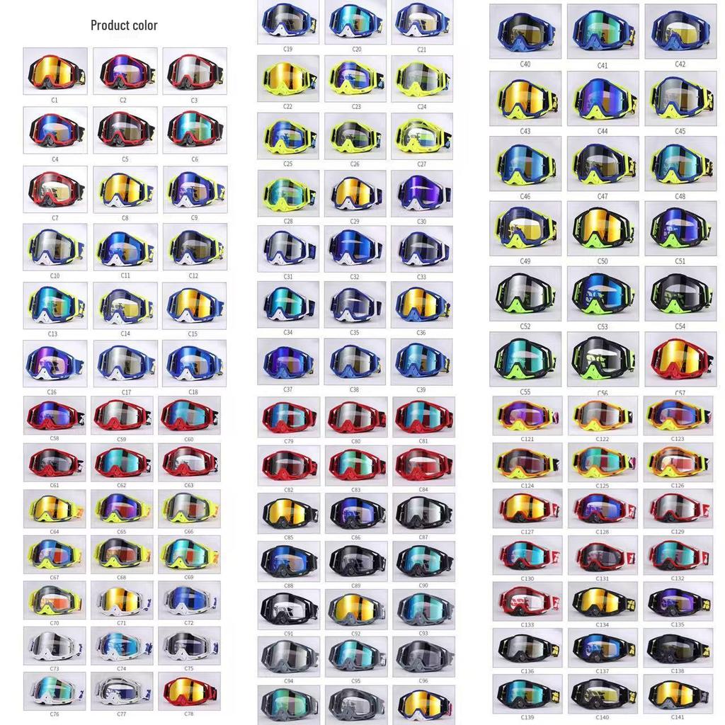 Gafas de Moto y Esquí a Prueba de Viento Transfronterizas: 100% Todoterreno, Equitación al Aire Libre y Protección para Descenso