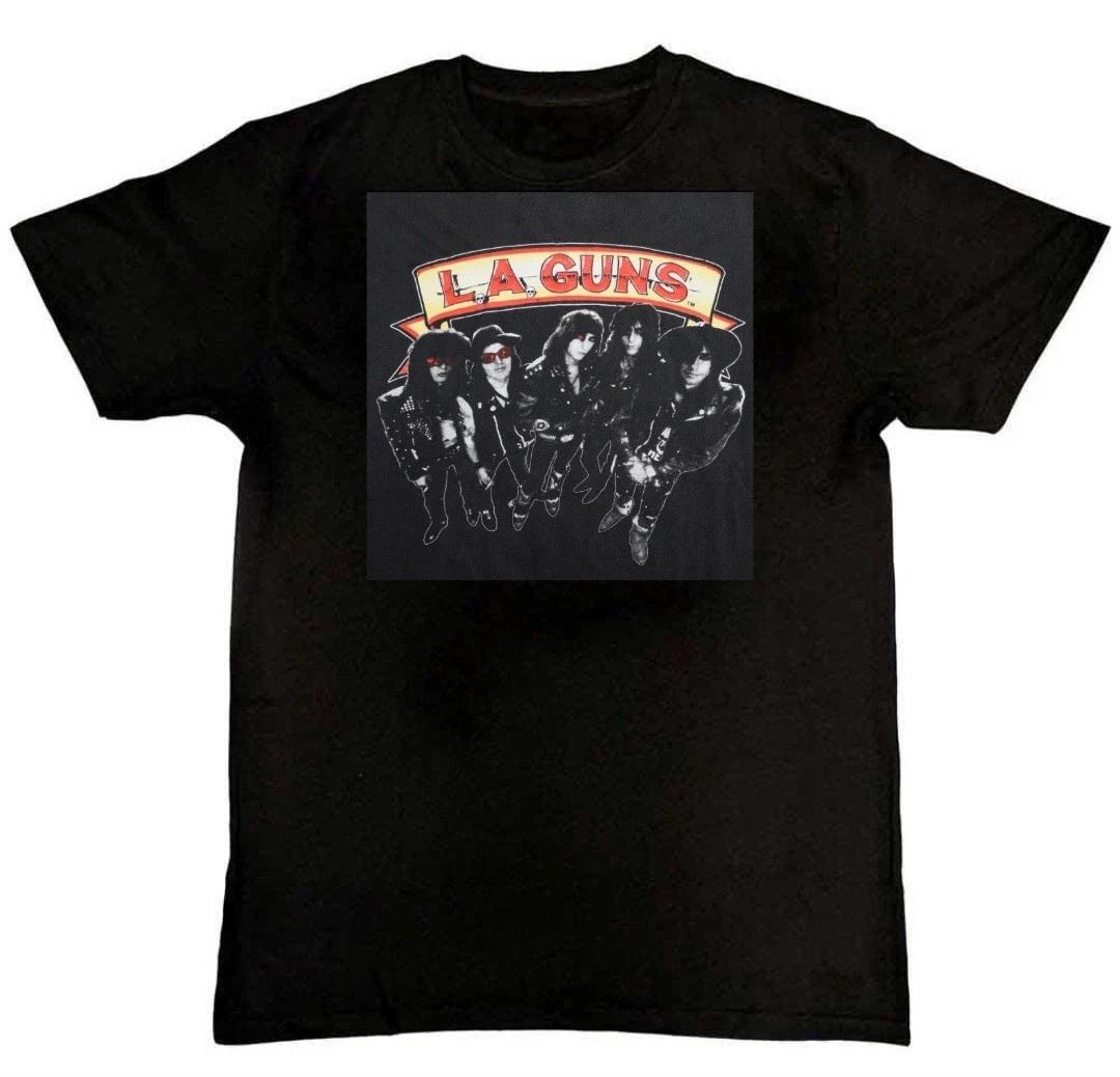Men s and Women s T-shirts VTG LA Guns Band Graphic Print Unisex Mens T-Shirt S M L XL 2 3 4 XL XXXXL