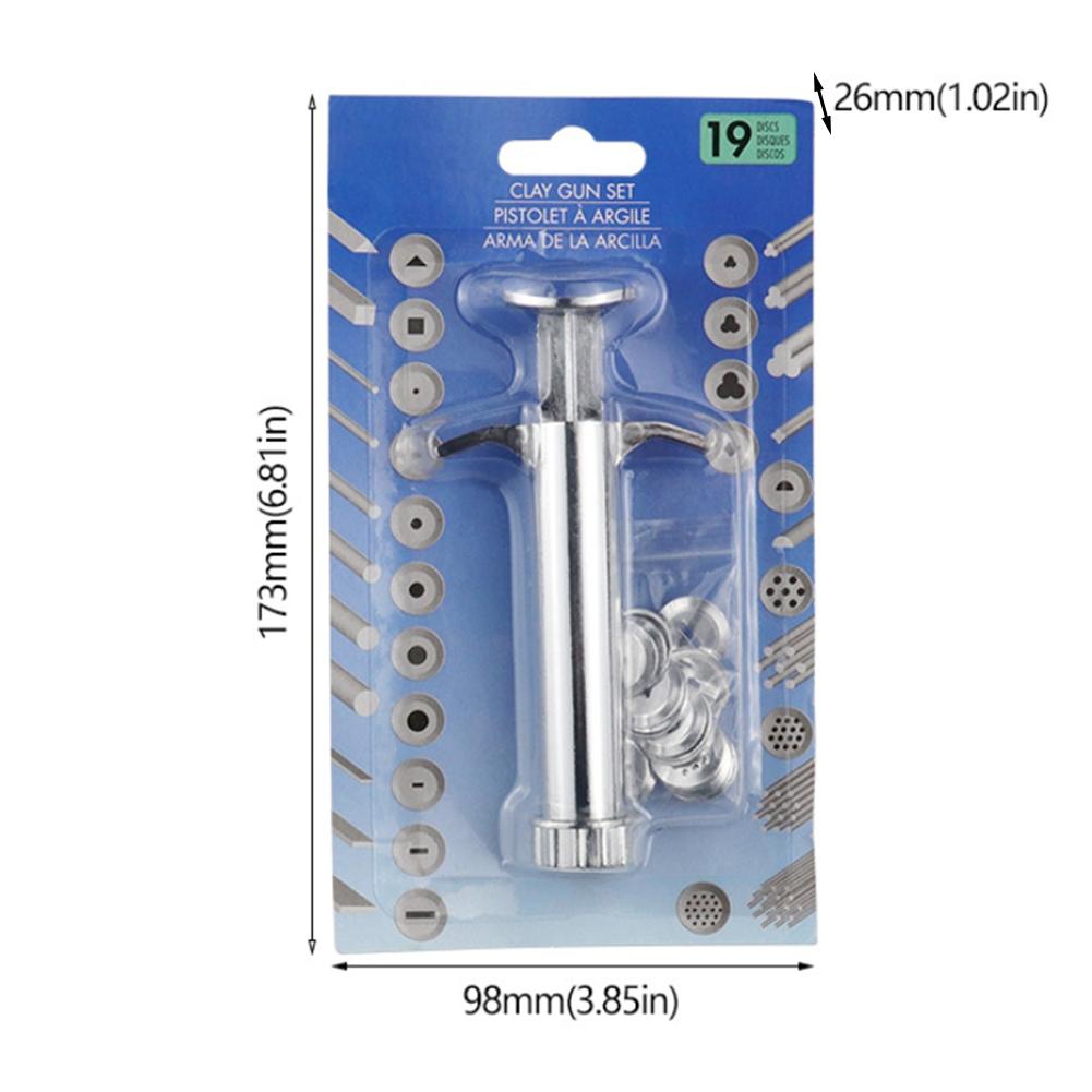 Clay Extruders Sugar Paste Extruder Sculpture Machine Fondant Cake Sculpture Polymer Clay Tools Stainless Steel Extruders