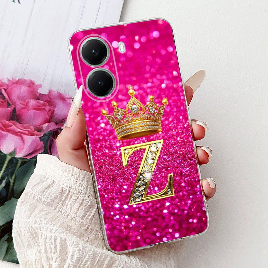 For Xiaomi Poco X7 Pro Case 2025 Cute Crown Letters Soft Transparent Silicone Phone Back Cover For Xiaomi Poco X7 X 7 X7Pro Capa