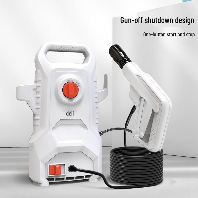 Deli High-Pressure Car Washer CN plug (adapter included)