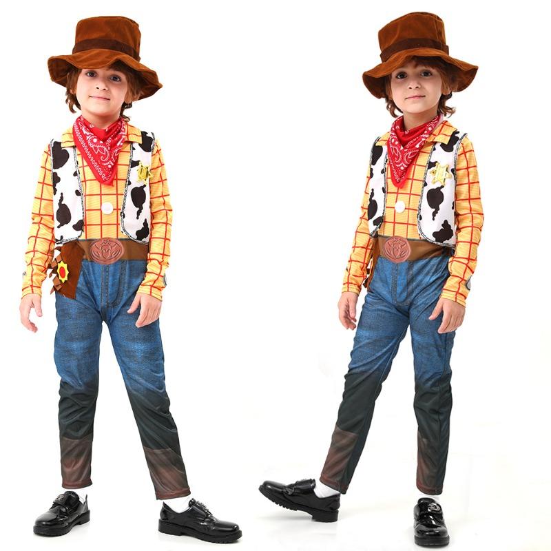 New Cowboy Woody Children's Cartoon Character Anime Character Halloween Costume