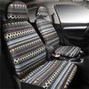 Universal Classic Washable Car Interior Seat Cover Protector Cushion Front+Rear