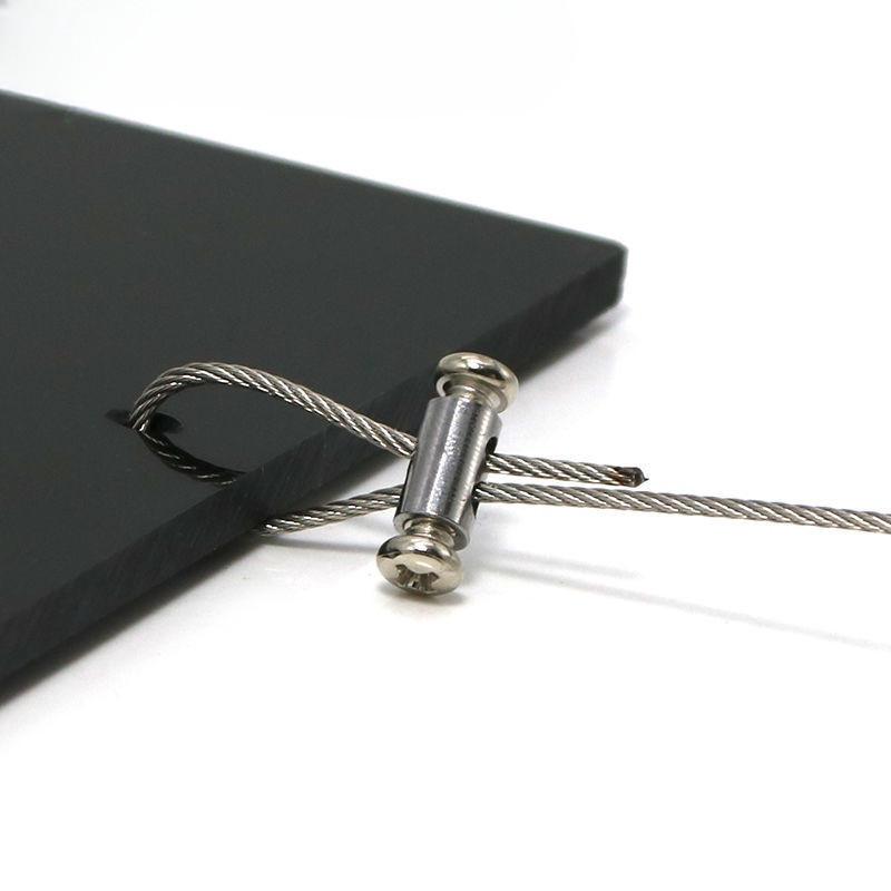 Stainless Steel Self-Locking Chuck Universal Buckle Complete Collection Fixed Buckle Steel Wire Rope Buckle Locking Hub Lock