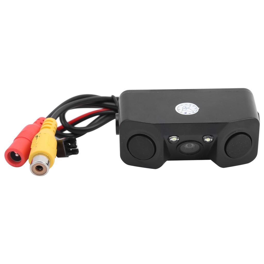 Car Rear View Camera Kit High Definition Parking Radar Sensor LED Light Night Vision