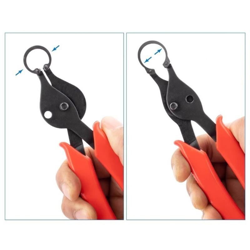 Heavy Duty Snap Ringing Pliers Kit Internal & External Circlip Tool 10 Piece For Car Brake System And Machinery Maintenance