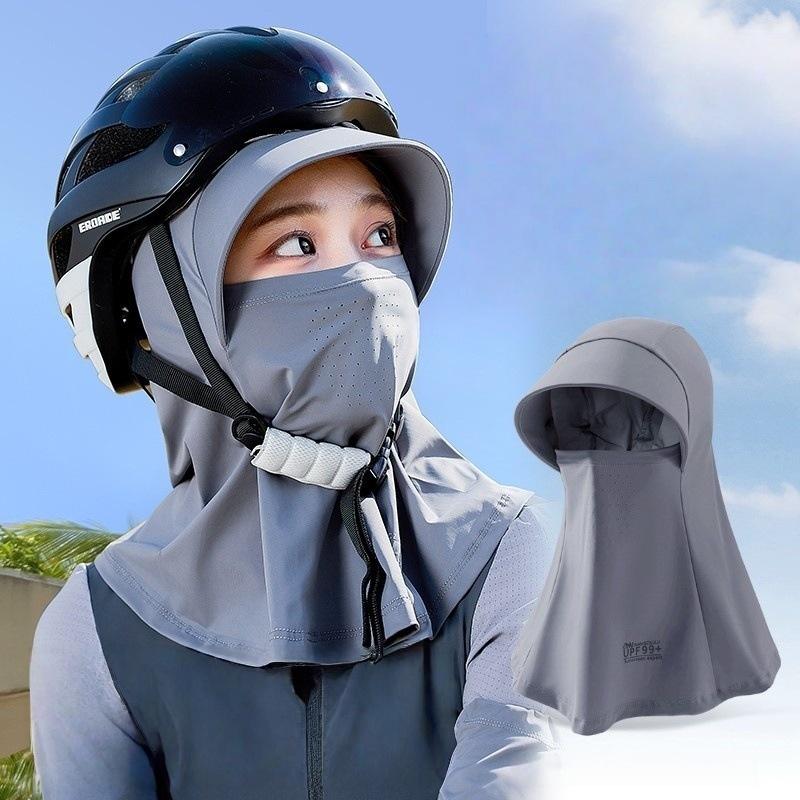 1Pcs Sports Cycling Sun Proof Mountaineering Scarf Women Summer Uv Protection Neck Scarf Hat Cover Outdoor Wrap Cover