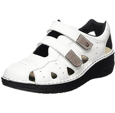Kadın cırt cırtlı slip-on ayakkabı Berkemann Larena 03100 beyaz