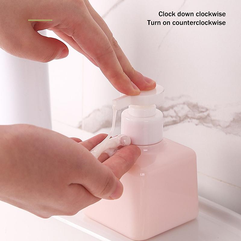 200/300Ml Press Pump Bottle Liquid Lotion Dispenser Plastic Refillable Bottles Empty For Travel Shower Gel Soap Container