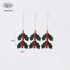 Christmas Felt Flower Wreath Ornament for Tree & Home Decor