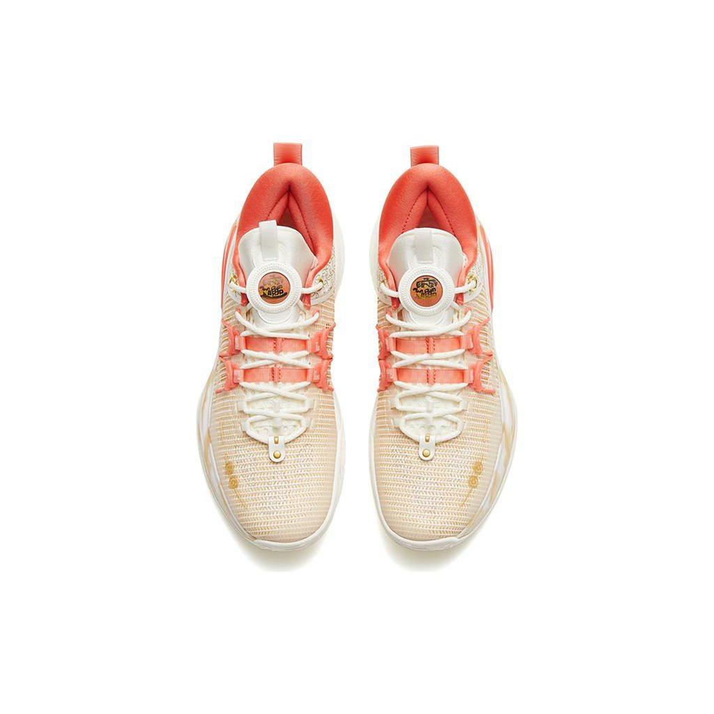 Anta Nitrogen Technology Fashion Textile, Synthetic Leather Cushioning Slip Resistant Abrasion Resistant Low top 112311105-10