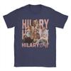 Unisex TShirts Hilary Duff Lucky Me Tour Crazy 100 Cotton Tee Shirt Short Sleeve  T Shirt Crew Neck Tops Big Size