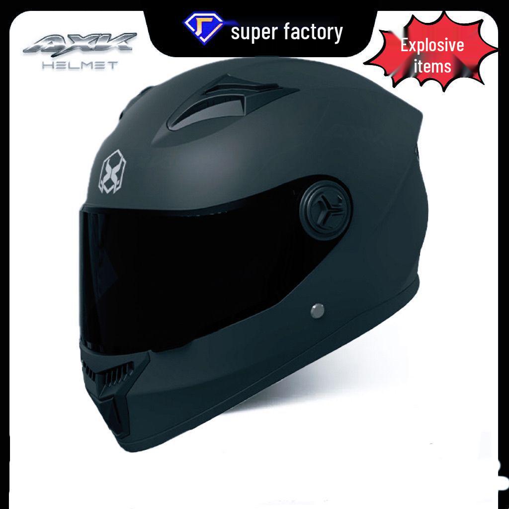 Double-Sided Mirror Electric Motorcycle Full-Face Helmet Unisex, Universal Summer Half Helmet