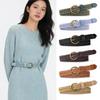 Retro Woven Decorative Dress Shirt Belt – High-End Versatile Women's Fashion Accessory