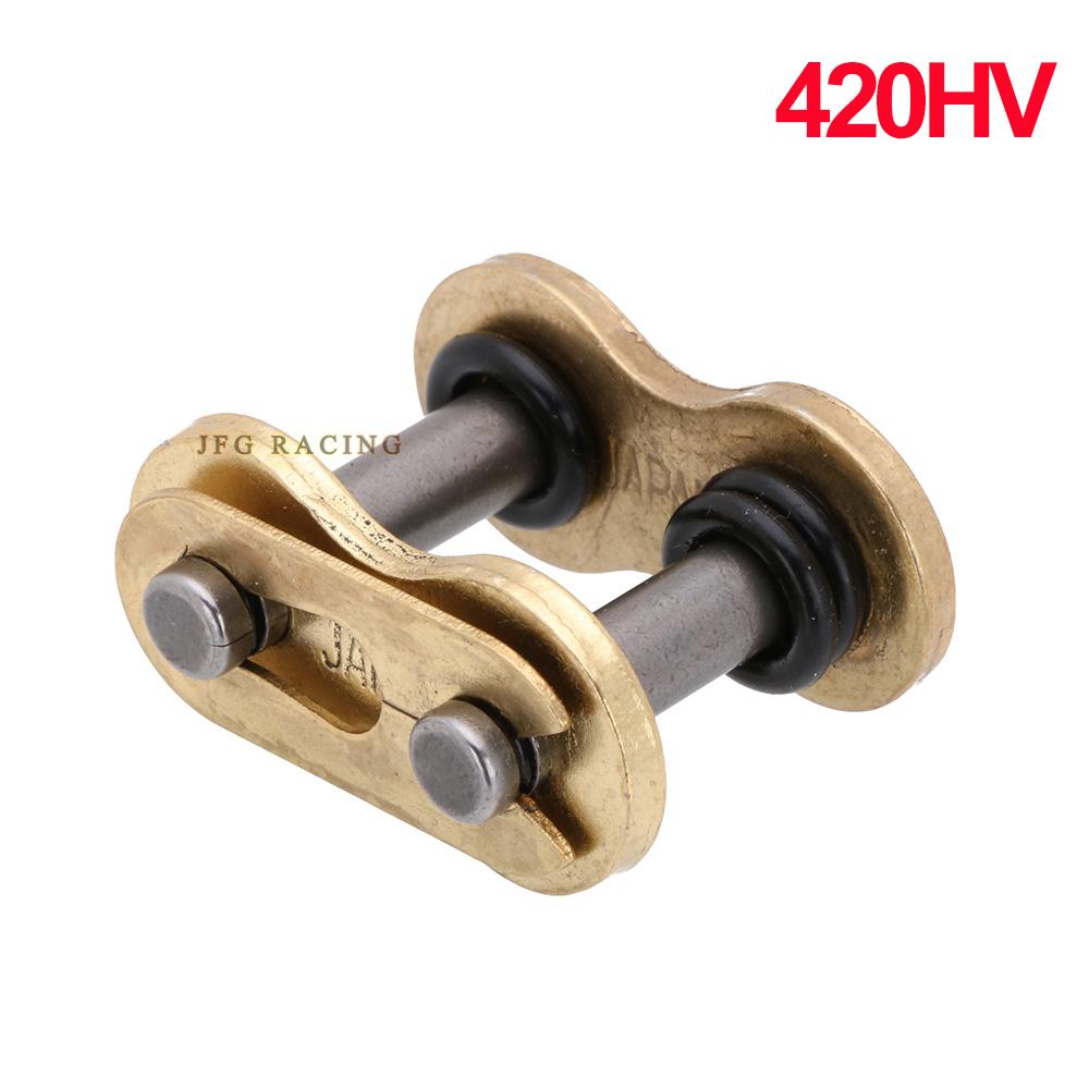 For Sur-Ron CNC 58T 62T Sprocket 106 112 120 Chain Chain buckle Light Bee S X Talaria Sting Electric Dirt Bike Motorcycle Parts Chain buckle 420HV