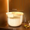 7.5Kg Automatic Rice Dispenser Insect-Proof Pet Food Rice Organizer Moisture-Proof Sealed Grain Cereal Dispenser Large Capacity