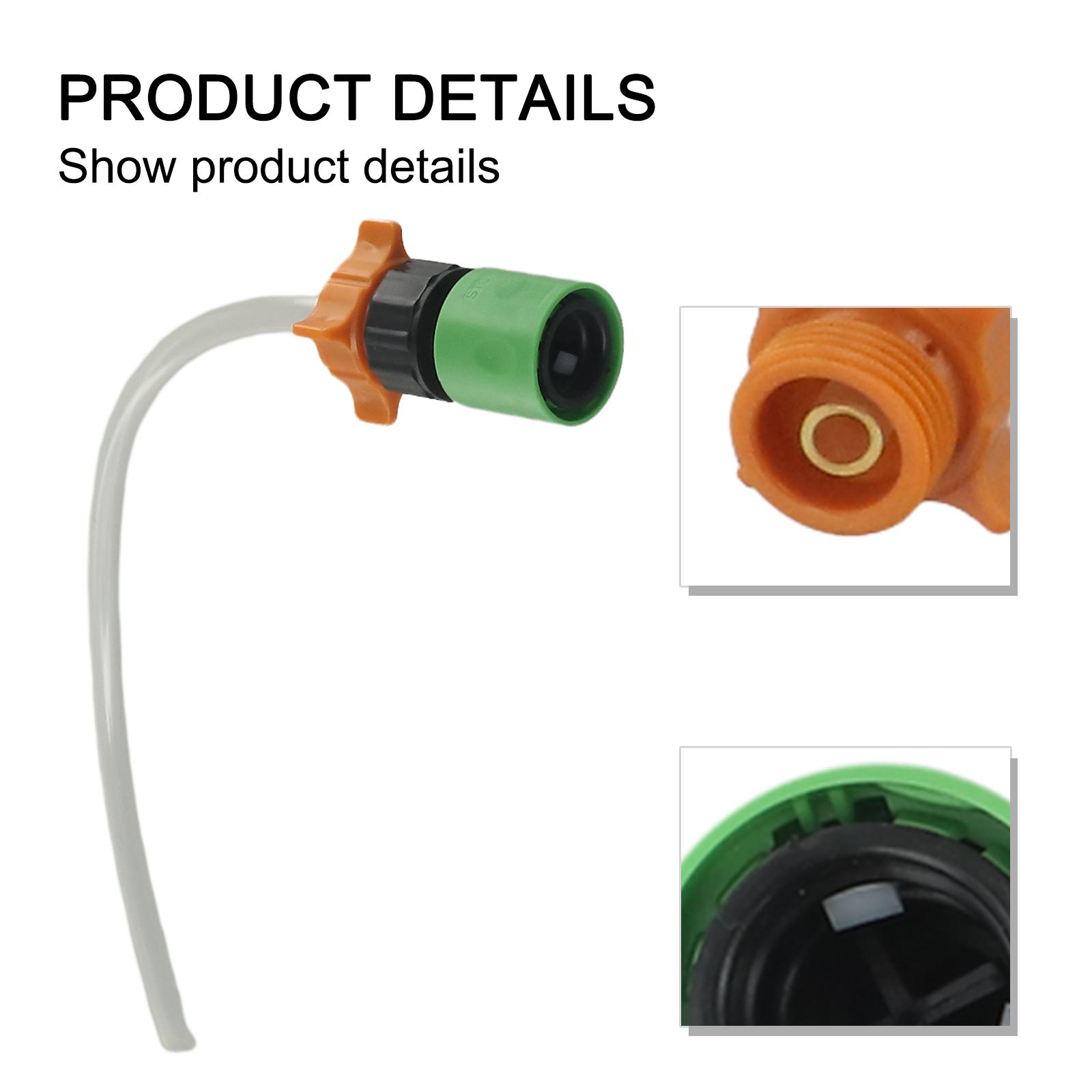 

Adapter High Quality Pressure Washer Cap Connector for Worx WA4038 WA1761 WG629E 60044335 Enhance Portability! China Mainland
