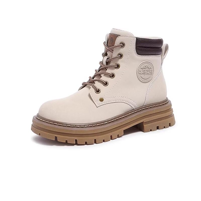 Camel Women s English Style Martin Boots 39