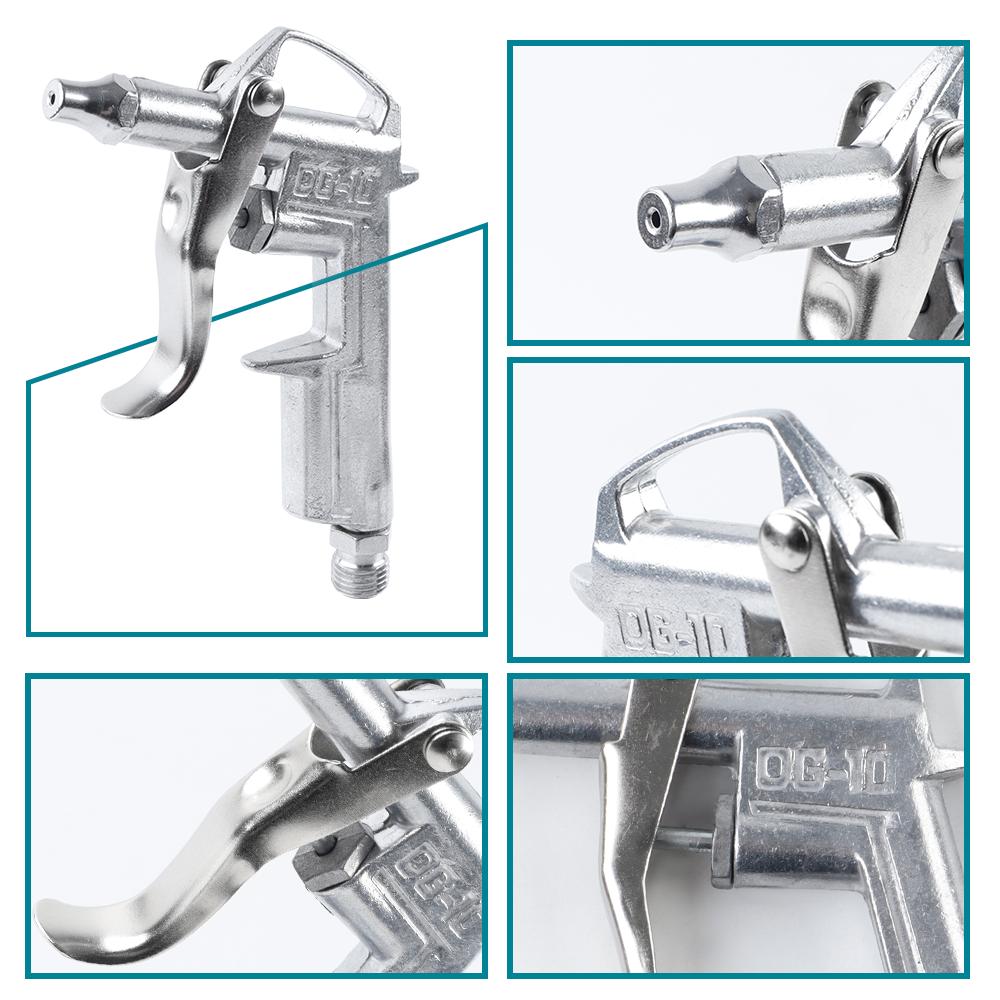 DG-10 Air Dust Blow Gun EU/JP Type Handheld Pneumatic Tool Dirt Cleaner Compressor Dust Blower for Automobile Engine Cleaning