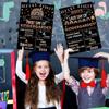 First Day and Last Day School Board Boho Back to School Sign School Chalkboard First Day Photo Prop Sign Rainbow 1st Day Chalk Board for Kids