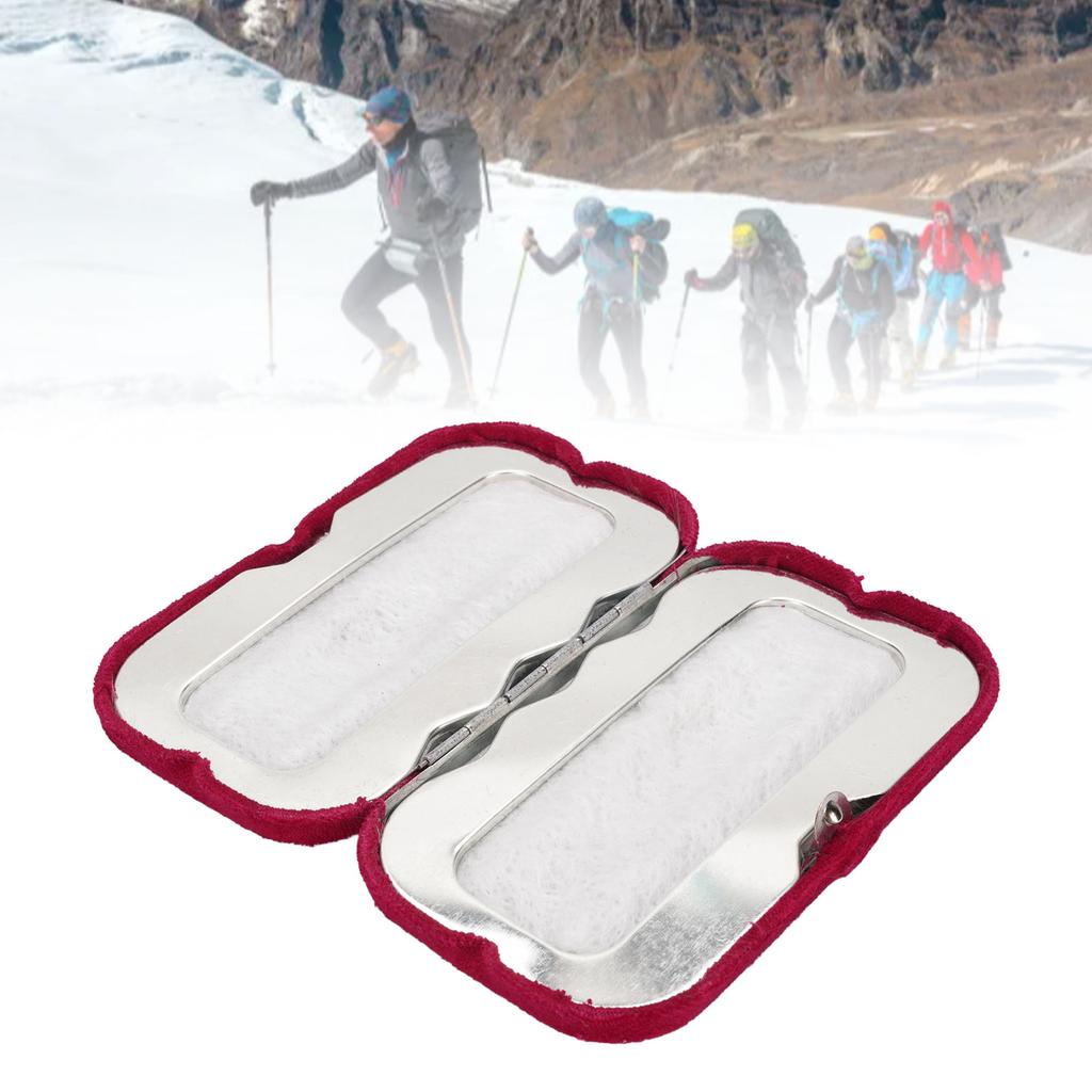 Portable Alloy Hand Warmer Winter Outdoor Hiking Reusable Carbon Rod Refillable Fuel Stick Tool