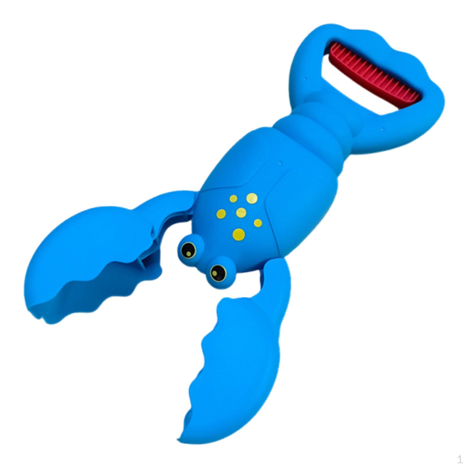 

Sand Grabber Animal Claw Toy Easy to Carry Cartoon Sandbox Beach for Outdoor Activities Summer синій