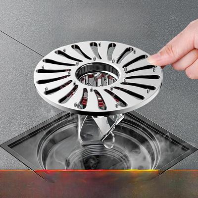 Nuevo Modelo Desagüe de Piso Desodorizante de Inodoro: Solución Doméstica Plug-and-Play, Antibloqueo, Repelente de Insectos
