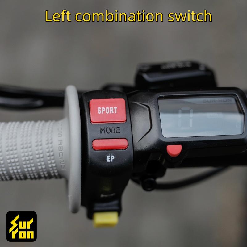 Original Light Bee X Spare Part Sur Ron Electric Bicycle Accessories Power Horn Switch Left Combination Switch