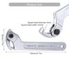 Adjustable Hook & Pin Wrenches Spanner Tool Bicycles, Bike, Motorcycle Suspension Collar, Nut Adjustment Tool