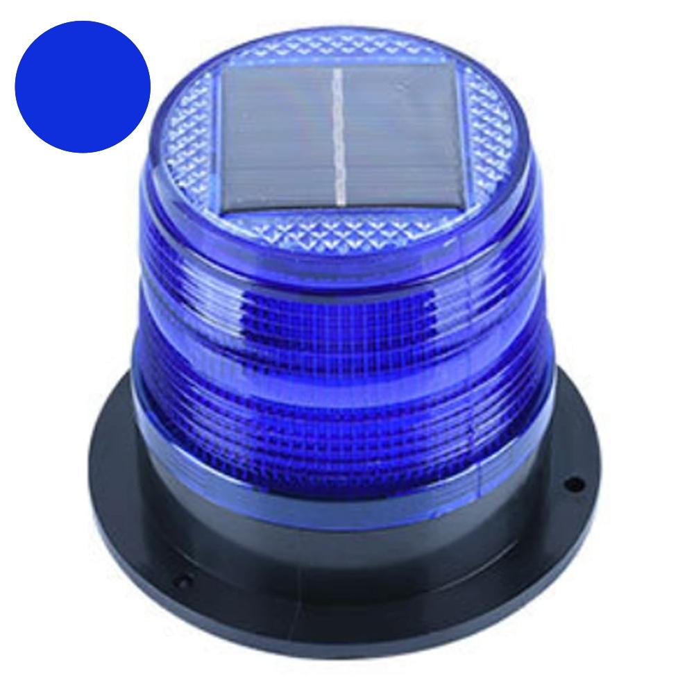 

Солнечный светодиодный стробоскопический сигнальный маячок Полицейский мигающий светодиодный стробоскоп На солнечной батарее Аварийные огни на крышу спасательной машины с магнитной основой синий
