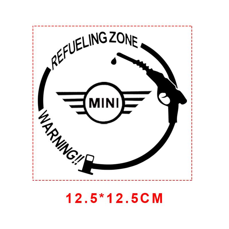 Car Logo Fuel Tank Sticker Waterproof Accessories Auto Tank Body Badge For MINI JCW CLUBMAN COUNTRYMAN CLUBVAN VAN Vision Urbanaut COUPE