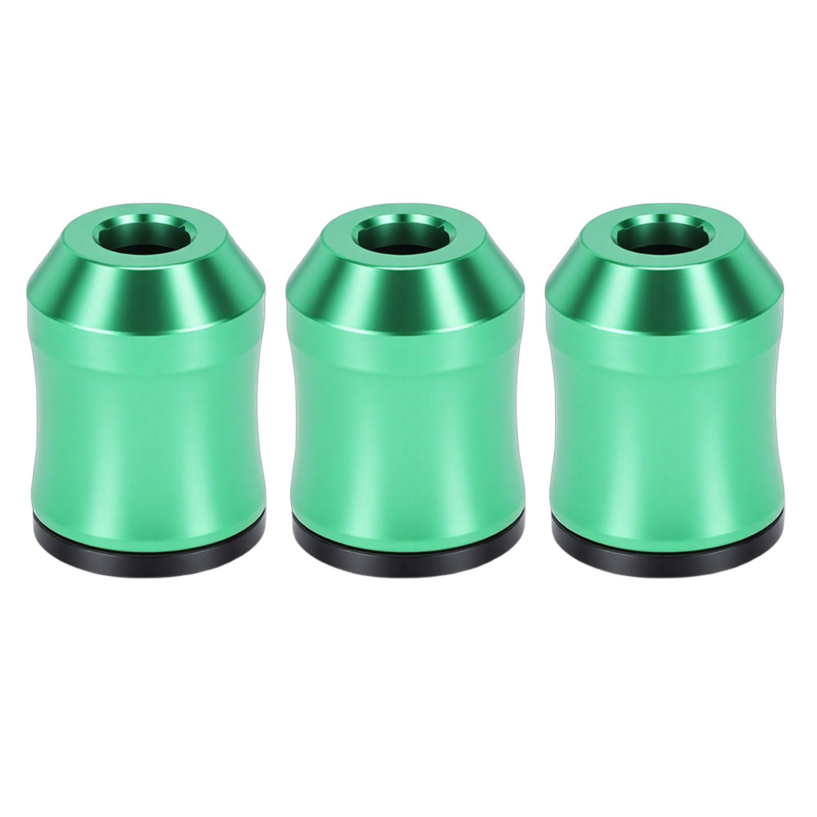 

3Pcs Screw Diver Head Magnet Ring Magnetizer Holders Screw Removable Household Tool Green