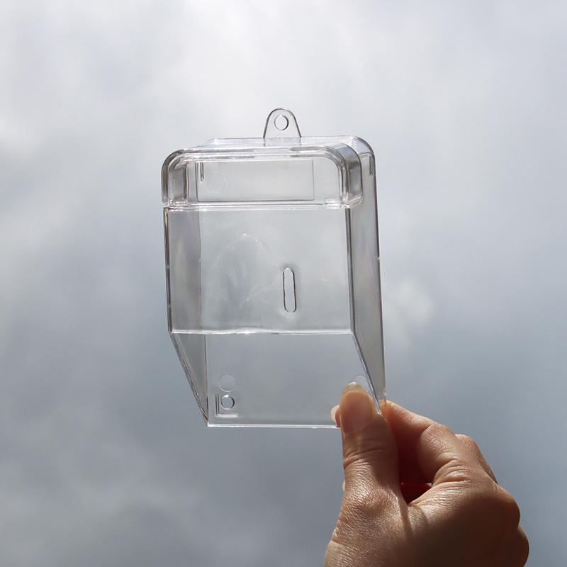 Capa Impermeável Para Campainha de Porta Sem Fio Botão de Toque Campainha Transparente Capa Protetora para Campainha de Porta Doméstica