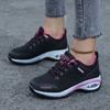 Leather casual sports shoes women's soft sole lightweight medium mother shoes thick sole shows height outdoor travel shoes fashion