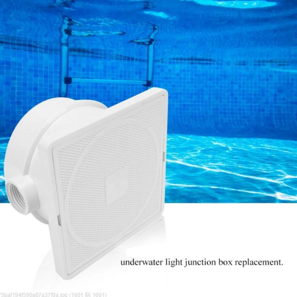 Connector For Underwater Lights Outdoor Waterproof Installation Approx. 10x10 Cm 3.9x3.9 In Underwater Light Junction Box