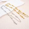 Pepper Shaped Chain Necklace for Women Clavicle Chain 316L Stainless Steel Choker Necklaces Charm Girl Partry Jewelry Gifts
