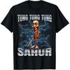 [T-shirt grafica] 100% Cotone Unisex Tung Tung Tung Sahur T-Shirt grafica da donna