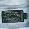 POLO COUNTRY 80er 90er Jahre Altes Langarm Baumwollhemd M Ralph Lauren Herren Gebraucht