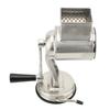 Manual Cheese Grater Cheese Shredder with 5 Interchangeable Blades Stainless Steel Hand Crank