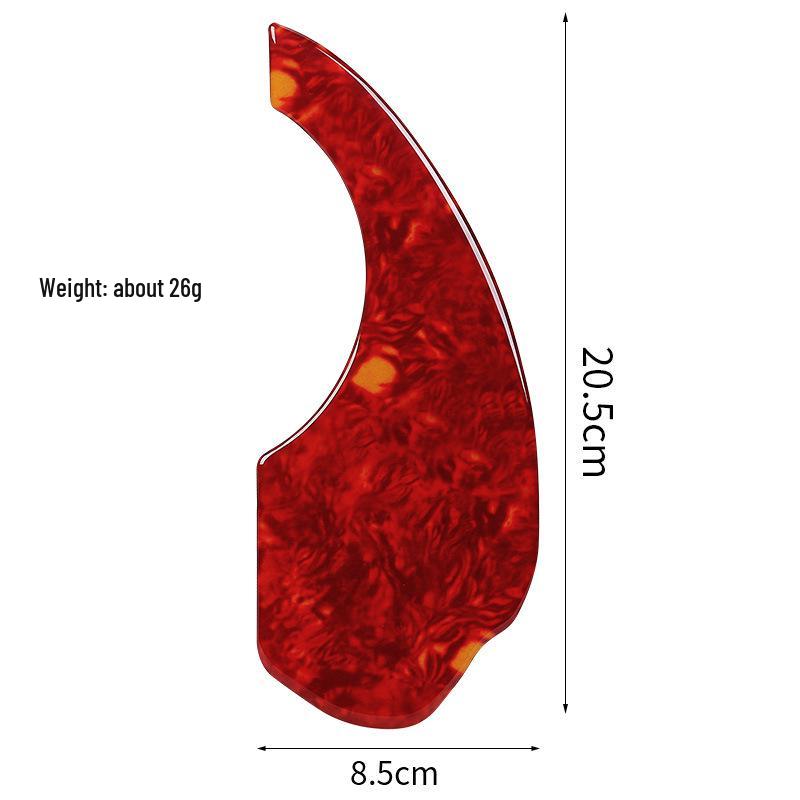 

Universal Wooden Guitar Pickguard for 40/41 Inch Folk Guitars - Scratch-Resistant Resin Panel Accessory