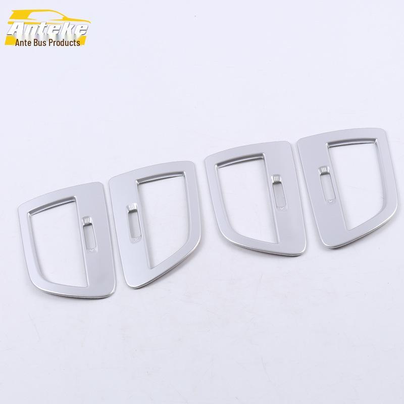 

Suitable Front Air Vent Bright Ring Sticker for Koleos Center Console Air Conditioning Decor